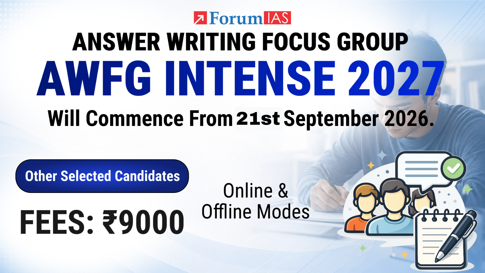 AWFG Intense 2027 Program fee for Other Selected Candidates (Morning Batch - 7am)
